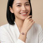 Bracelet Of Compass - Silver - Gambar 2