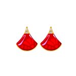 Earrings Of Axe - Red - Gambar 4