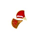 Earrings Of Axe - Red - Gambar 6