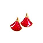 Earrings Of Axe - Red - Gambar 5