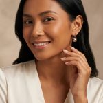 Earrings Of Padlock - Rosegold - Gambar 2