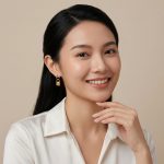 Earrings Of Padlock - Gold - Gambar 2