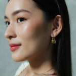Earrings Of Padlock - Gold - Gambar 2