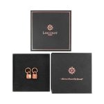 Earrings Of Padlock - Rosegold - Gambar 6